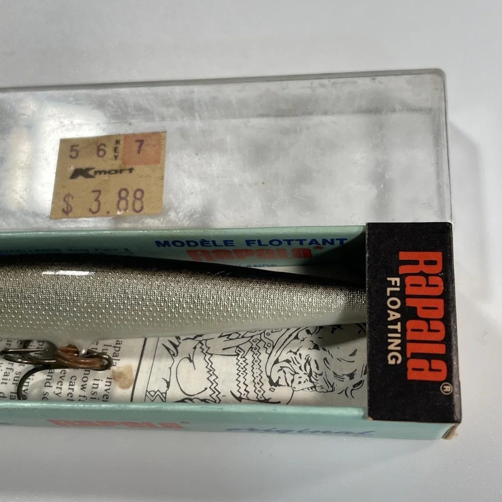 VTG OLD STOCK RAPALA ORIGINAL FLOATING 9S 3 1/2